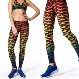 Aviator Nation Sharks All Over Leggings